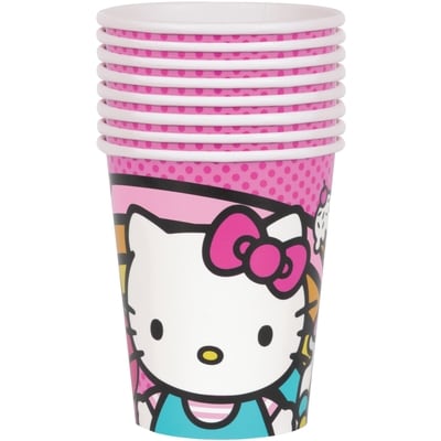 Unique 8 Hello Kitty Paper Cups 1 ea, $3.00/1ea