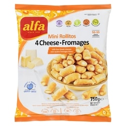 Mini Rollitos 4 Cheese With Four Greek Cheeses