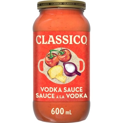 Classico Vodka Sauce Pasta Sauce 600 ml, $0.50/100ml