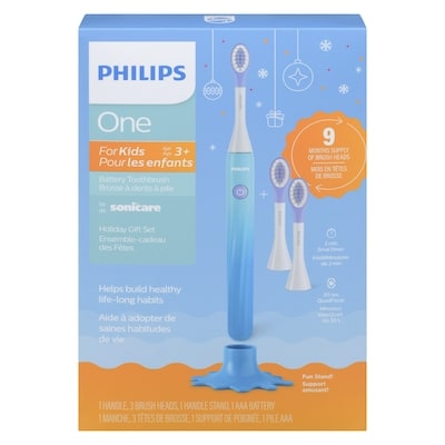 Philips Battery Toothbrush Holiday Gift Set For Kids Age 3+ 1 ea, $42.99/1ea