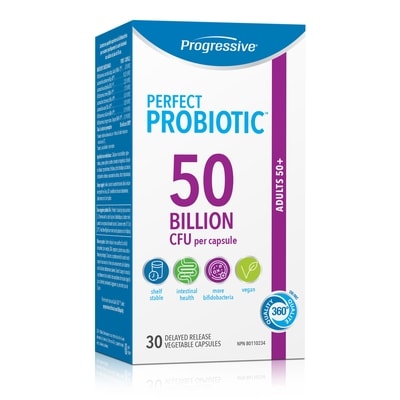 Progressive Perfect Probiotic for Adults 50+ Capsules 30 ea, $1.20/1ea