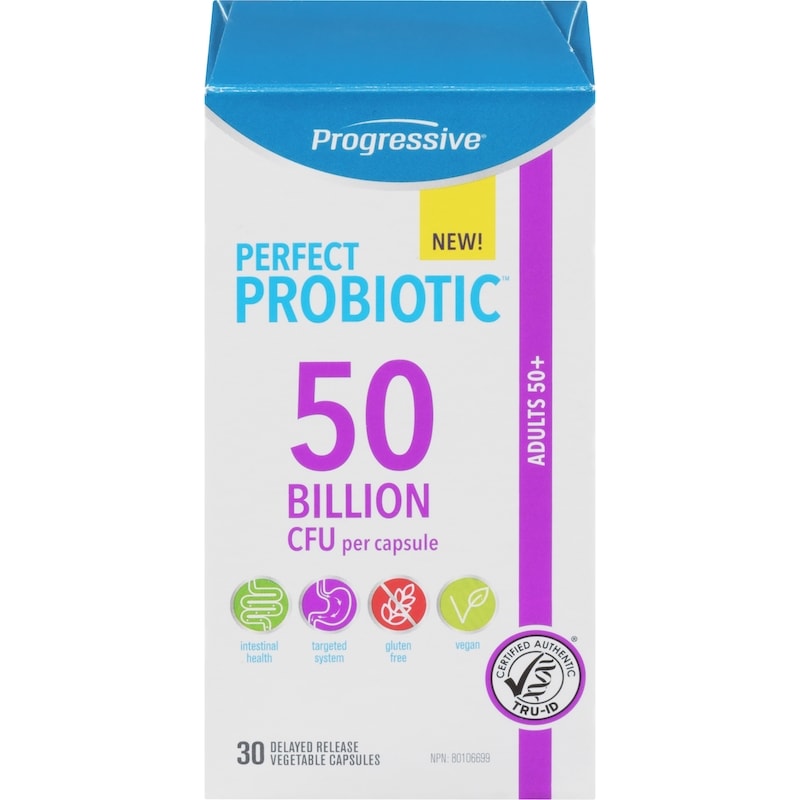 Perfect Probiotic 50 Billion Cfu Per Capsule Adults 50+