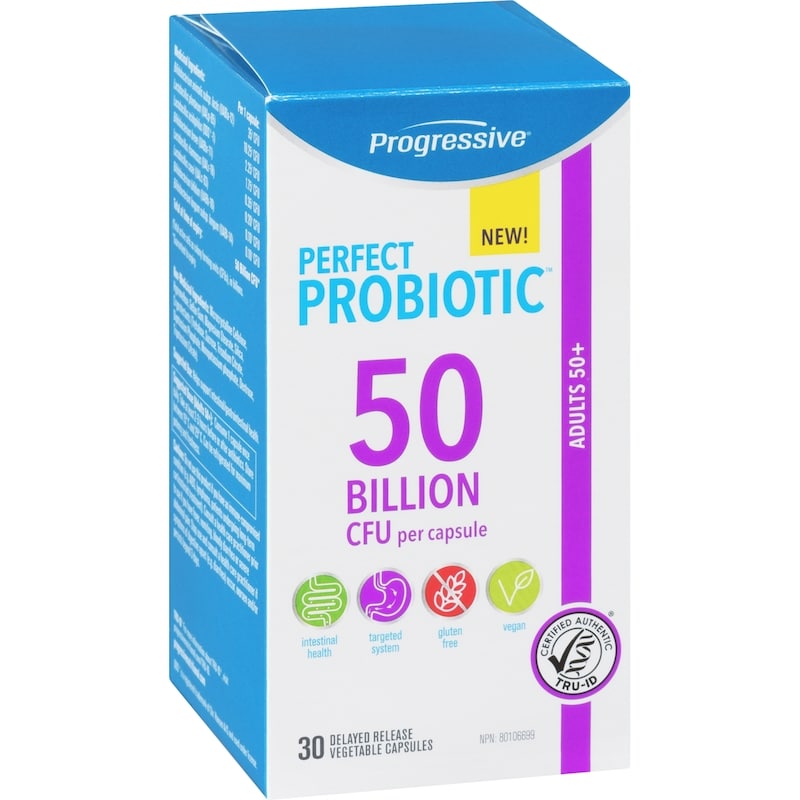 Perfect Probiotic 50 Billion Cfu Per Capsule Adults 50+