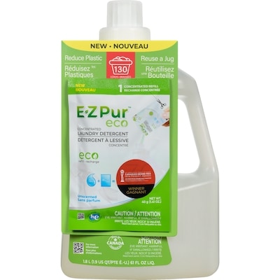 E-ZPUR Eco Concentrated Laundry Detergent Unscented 130 ea, $0.12/1ea