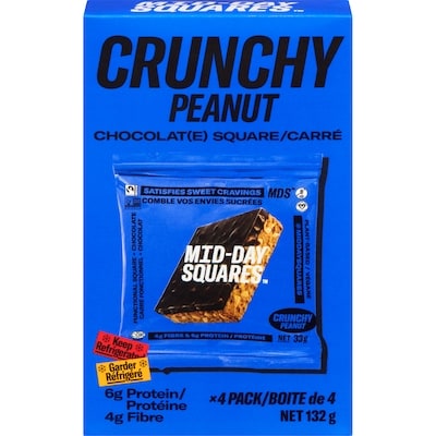 Midday Squares Chocolat carré 33 g, 31,79 $/100g