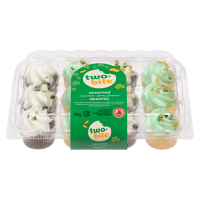 two-bite Mini Cupcakes, St. Patrick 284 g, $1.41/100g