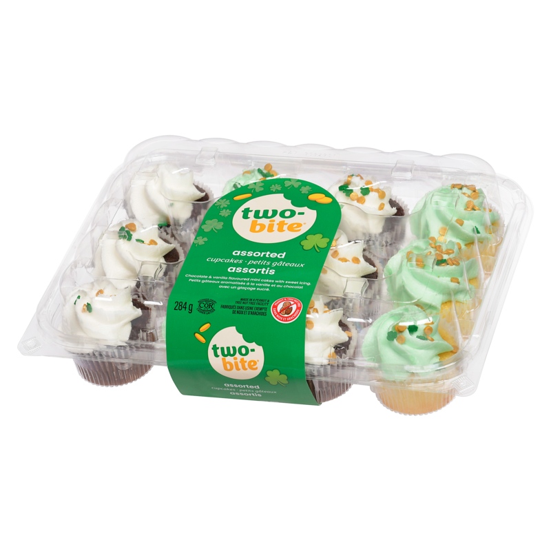 Mini Cupcakes, St. Patrick