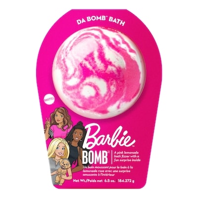 Da Bomb Barbie Pink Swirl Bath Bomb 1 ea, $9.99/1ea