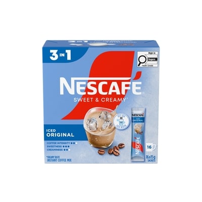 Nescafe Sweet & Creamy Instant Iced Coffee Mix, Original 240 g, $3.75/100g