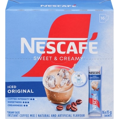 Nescafe Sweet & Creamy Instant Iced Coffee Mix, Original 240 g, $3.87/100g