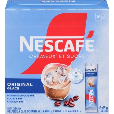 Nestlé Mélange instantané pour café glacé crémeux et sucré original 240 g, 3,87 $/100g