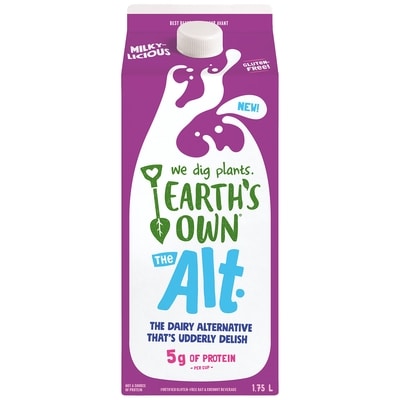 Earth's Own The Alt. Fortified Gluten-Free Oat & Coconut Beverage 1.75 l, $0.34/100ml