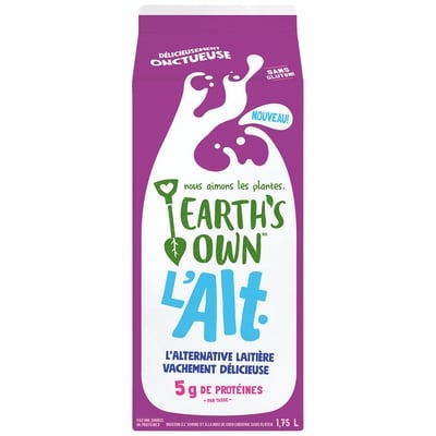 Earth’s Own Alternative laitière L’Alt 1.75 l, 0,34 $/100ml