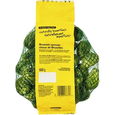 No Name Naturally Imperfect Brussels Sprouts 680 g, $1.18/100g
