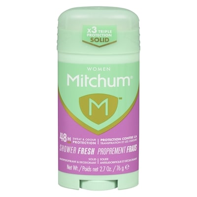 Mitchum Solid Antiperspirant & Deodorant Shower Fresh 1 ea, $7.49/1ea