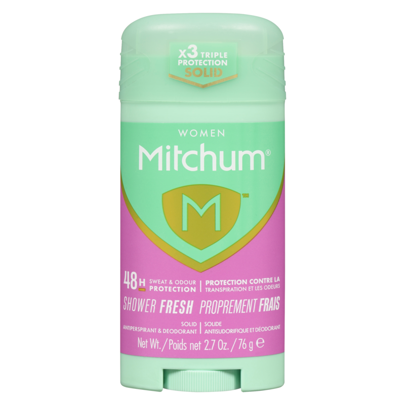 Solid Antiperspirant & Deodorant Shower Fresh