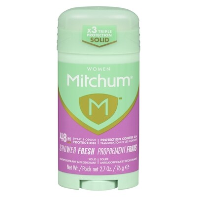 Mitchum Solide antisudorifique et déodorant proprement frais 1 ea, 7,49 $/1ch