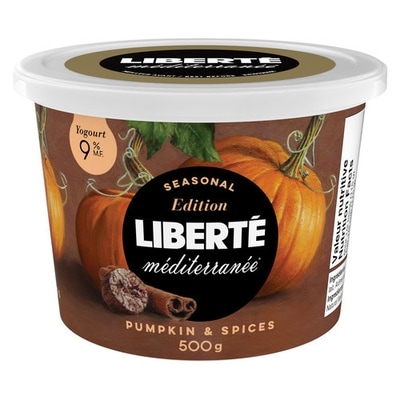 Liberte Méditerranée 9% Yogurt Seasonal Edition Raspberry Mojito 500 g, $1.10/100g