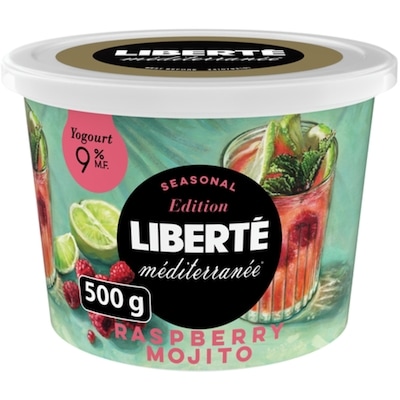 Liberte Méditerranée 9% Yogurt Special Edition 500 g, $1.20/100g