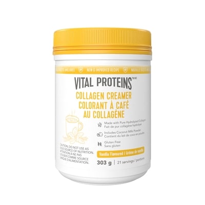 VITAL PROTEINS Colorant à café au collagène vanille 303 g, 14,85 $/100g