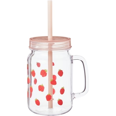 Life at Home To Go Tumbler - Strawberry 1 ea, $7.00/1ea