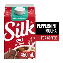 Silk Coffee Enhancer Oat Dairy-Free Creamer Limited Edition 450 ml, $0.61/100ml