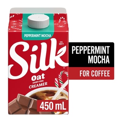 Silk Coffee Enhancer Oat Dairy-Free Creamer Limited Edition 450 ml, $0.73/100ml