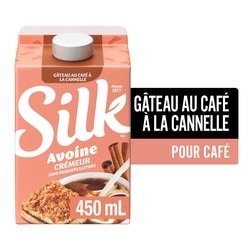 Silk Crémeur à café , gâteau au café à la cannelle, edition limitée 450 ml, 0,73 $/100ml