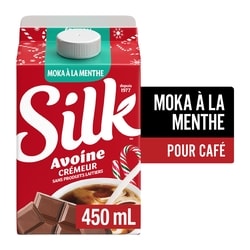 Silk Crémeur à café, saveur moka à la menthe, Edition limitée 450 ml, 0,61 $/100ml