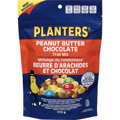 Planters Mélange du randonneur beurre d'arachides et chocolat 170 g, 2,94 $/100g