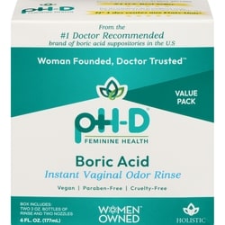 Boric Acid Instant Vaginal Odor Rinse
