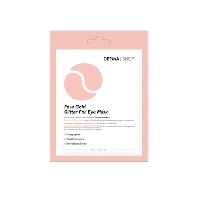 Dermal Shop Rose Gold Glitter Foil Eye Mask 4 g, $44.75/100g