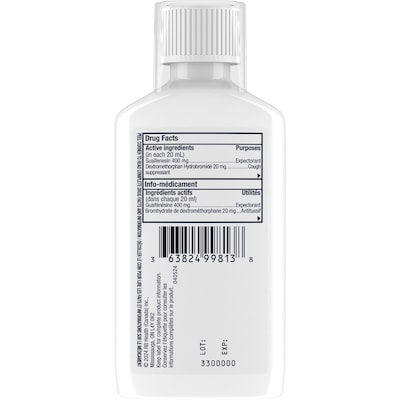 MULTI-ACTION™ Liquide pour congestion, nez bouché et toux