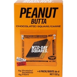 Midday Squares Chocolate Square Peanut Butta 132 g, $8.33/100g