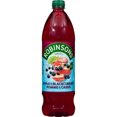 Robinsons Préparation pour boisson liquide pomme & cassis 1 l, 0,50 $/100ml