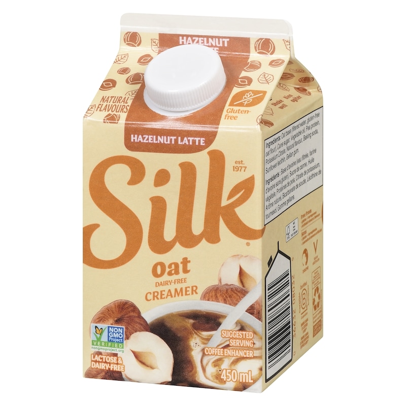 Coffee Enhancer Hazelnut Latte Oat Dairy-Free Creamer