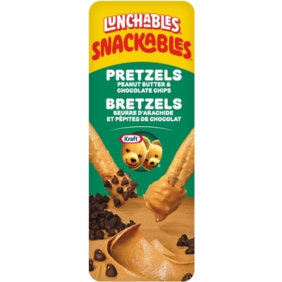 Kraft Snackables Pretzels With Peanut Butter & Chocolate Chips 56.7 g, $7.59/100g