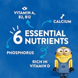 Danone Danino Kids Yogurt Drink, Banana, Lactose Free, Minions