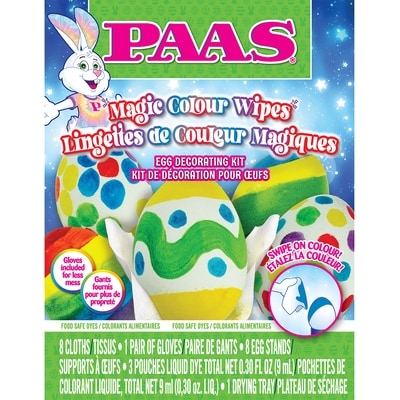 PAAS Magic Colour Wipes Egg Decorating Kit 1 ea, $4.00/1ea