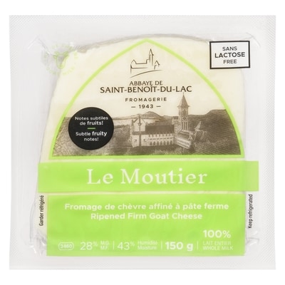 null Le Moutier Ripened Firm Goat Cheese 28% M.F. 150 g, $5.19/100g