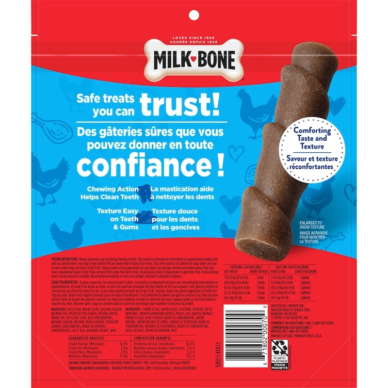 Comfort Chews Dog Treats Roll With Chicken