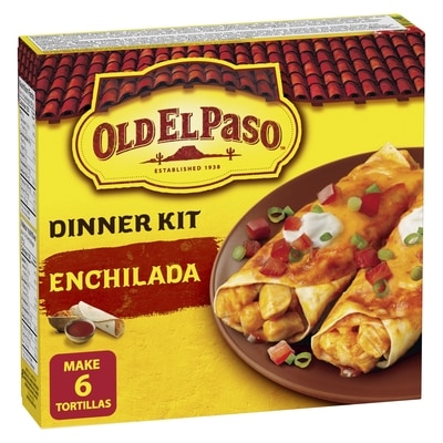 Old El Paso Enchilada Dinner Kit, 6 ct 396 g, $1.01/100g