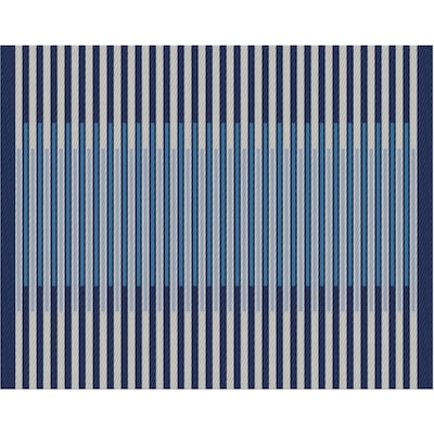 Everyday Essentials Tapis d’extérieur réversible, 118,11 po x 94,49 po – ligné bleu marin 1 ea, 80,00 $/1ch