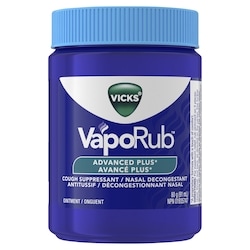 Vicks Avancé Plus, décongestionnant nasal, antitussif 80 g, 19,99 $/100g