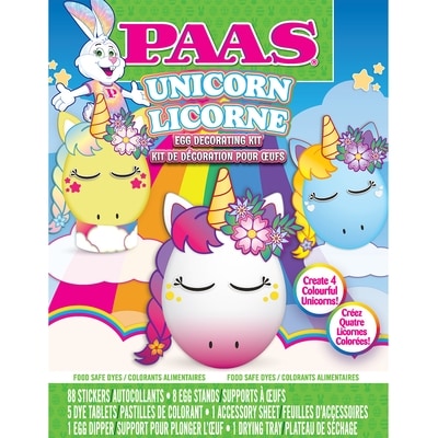 PAAS Unicorn Egg Decorating Kit 1 ea, $4.00/1ea