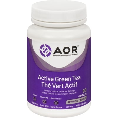 AOR Active Green Tea 700 Mg 90 ea, $0.50/1ea