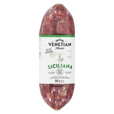 Venetian Dry Cured Salami Siciliana Mild 300 g, $2.90/100g