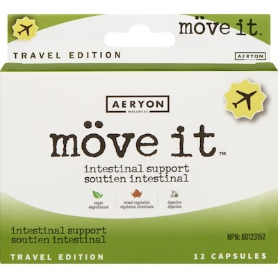 Aeryon Wellness Möve It Intestinal Support Travel Edition 12 ea, $1.42/1ea