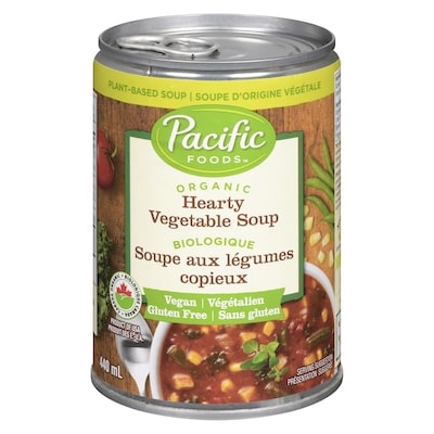 Pacific Foods Organic Hearty Vegetable Soup 440 ml, $1.09/100ml