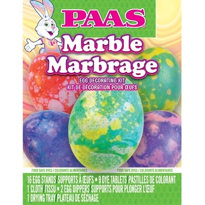 PAAS Marble Egg Decorating Kit 1 ea, $4.00/1ea